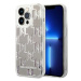 Kryt Karl Lagerfeld KLHCP14LLMNMS iPhone 14 Pro 6,1" hardcase silver Liquid Glitter Monogram (KL