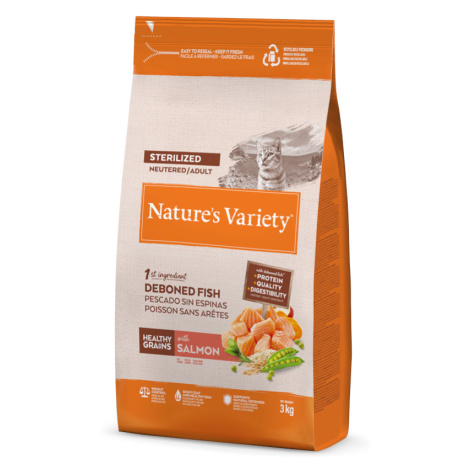 Nature's Variety Healthy Grains Sterilized losos - 3 kg Nature’s Variety