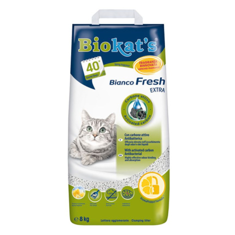 Biokats Podestýlka bianco fresh extra 8 kg