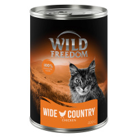 Wild Freedom konzervy, 24 x 400 g za skvělou cenu! - Wide Country - kuře