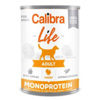 Calibra Life Calibra Dog Life Adult Turkey with apples konzerva krůtí s jablky 400g