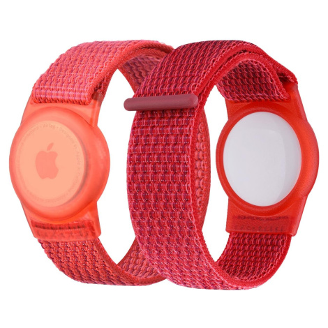 Mobile Origin AirTag Strap Red