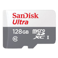 SanDisk MicroSDXC 128GB Ultra Lite + SD adaptér