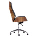 Kancelářská židle Aron - černá/ořech