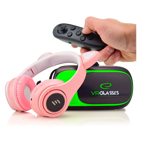 dárek Pro Teenagera Herní Set Brýle Vr 360+SLUCHÁTKA Gamepad