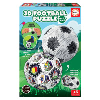 Puzzle fotbalový míč 3D Football Puzzle Educa 32 dílků