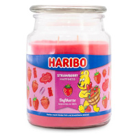 HARIBO Vonná svíčka Strawberry Happiness 510 g