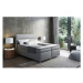 Čalouněná postel IMPERIA včetně úložného prostoru 160x200 Zelená