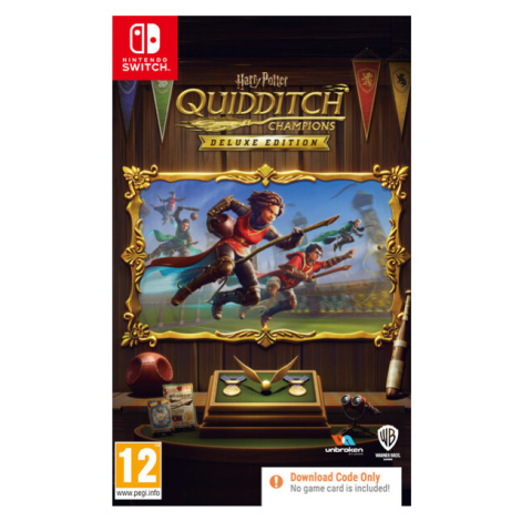 Harry Potter: Quidditch Champions Deluxe Edition (Code in Box) (Switch) Warner Bros