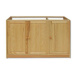 Drewmax Kuchyňská skříňka spodní - masiv KW111 | borovice Dřevo: Borovice