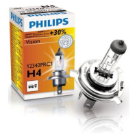Autožárovka Philips H4 Vision 12342PRC1 60/55W 12V P43t-38 s homologací