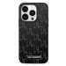 Pouzdro Karl Lagerfeld Leather Monogram Pro Iphone 15 Pro Max Černé