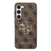 Guess hard silikonový kryt Samsung Galaxy S24 PLUS brown 4G Big Metal Logo