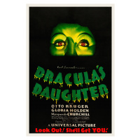 Umělecký tisk Dracula's Daughter (Vintage Movie / Retro Cinema), (26.7 x 40 cm)