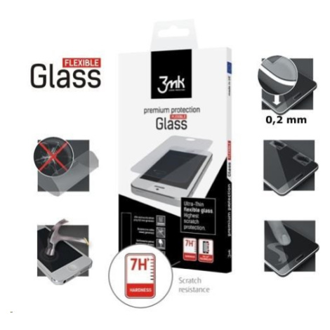 3mk hybridní sklo FlexibleGlass pro Xiaomi Redmi 8, Redmi 8A