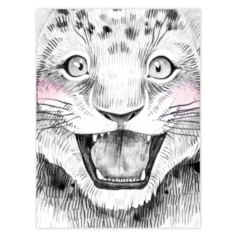 Obraz do dětského pokoje - Dekorace gepard INSPIO