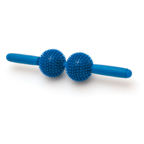 Masážní váleček s míčky SISSEL® Spiky Twin Roller Barva: modrá