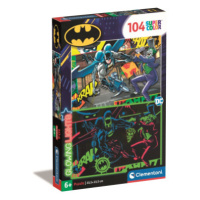 Clementoni - Puzzle 104 Glowing - Batman