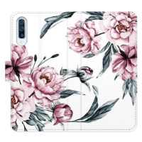 iSaprio flip pouzdro Pink Flowers pro Samsung Galaxy A50