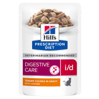 Hill's Prescription Diet. 12 x 85 g - 10 + 2 zdarma - i/d Digestive Care kuřecí 12 x 85 g