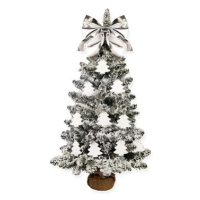Ozdobený stromeček ZASNĚŽENÝ LES 60 cm s LED OSVĚTELNÍM s 23 ks ozdob a dekorací