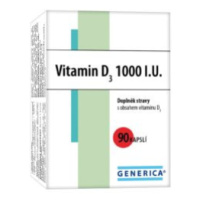 Vitamin D3 1000 I.u. Cps.90 Generica