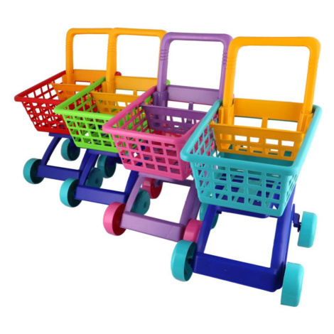 Nákupní vozík/košík plast 31x59x40cm - Teddies