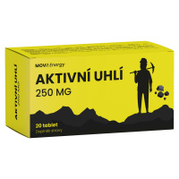 MOVIT ENERGY Aktivní uhlí 250 mg, 20 tablet