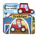 Traktor - Pomocníci na kolech + dřevěný, ekologicky nezávadný traktůrek