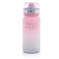 ASTRA - Zdravá láhev AQUA PURE 400 ml - pink/grey, 511023001