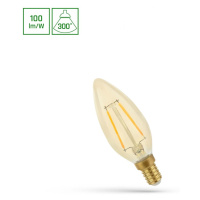 LED Žárovka VINTAGE C35 E14/5W/230V 2400K