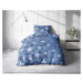 Bavlněné povlečení Hvězdy batika modrá 140x200, 70x90 cm
