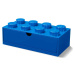 Modrý stolní box se zásuvkou LEGO®, 31 x 16 cm