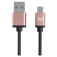 Kabel Ghostek - NRGline Micro USB 3m , Black/Rose (GHOCBL035)