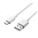 PremiumCord Kabel USB 3.1 C/M - USB 2.0 A/M, rychlé nabíjení proudem 3A, 50cm, bílá