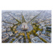 Fotografie Arc de Triomphe from the sky, Paris, GlobalP, 40 × 26.7 cm