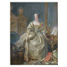 Obrazová reprodukce Madame de Pompadour (1721-64), Francois Boucher, 30 × 40 cm