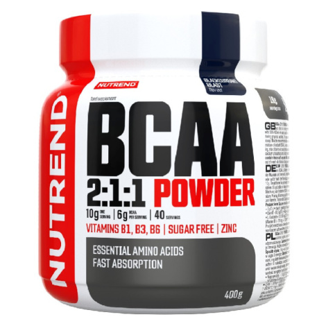 Nutrend BCAA Powder 2:1:1 černý rybíz 400 g