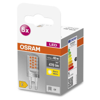 OSRAM OSRAM Base PIN LED kolík žárovka G9 4,2W 470lm 5ks