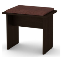 Taburet T-7 ABS wenge, Vinyl bronz