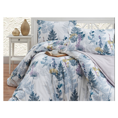 Brotex Povlečení bavlna 140x200, 70x90cm Wood grey Zapínání: nitěný knoflík