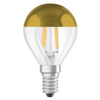 OSRAM Žárovka OSRAM LED E14 Mirror CLP gold 4W 2 700K