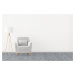 Vebe  AKCE: 100x100 cm Metrážový koberec Santana 14 šedá s podkladem resine, zátěžový - Bez obši