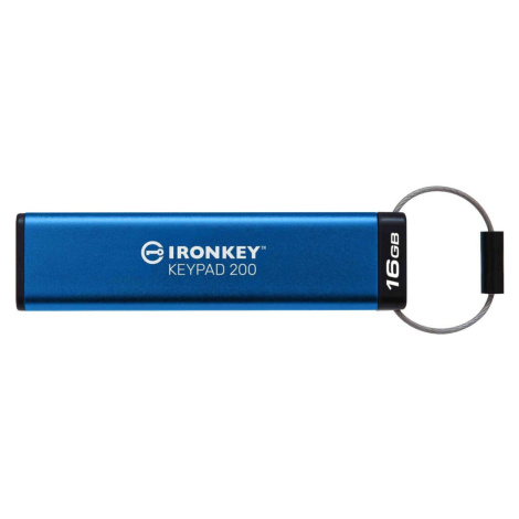 Kingston IronKey Keypad 200 16GB IKKP200/16GB Modrá