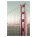 Fotografie SAN FRANCISCO Golden Gate Bridge | urban vintage style, Melanie Viola, 26.7 × 40 cm