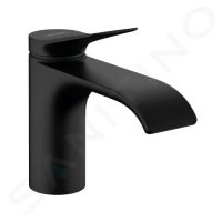 HANSGROHE Vivenis Umyvadlový ventil, EcoSmart, matná černá 75013670