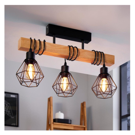 Eglo 44074 - Přisazený lustr TOWNSHEND 3xE27/60W/230V 44074