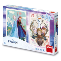 FROZEN: ANNA A ELSA 2x77 Puzzle