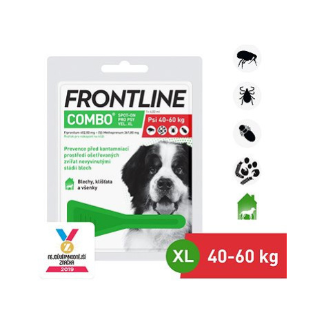 Frontline Combo spot-on pro psy XL (40 - 60 kg) 1 × 4,02 ml