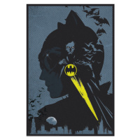 Umělecký tisk Catwoman & Batman - Protectors of Gotham, 26.7 × 40 cm